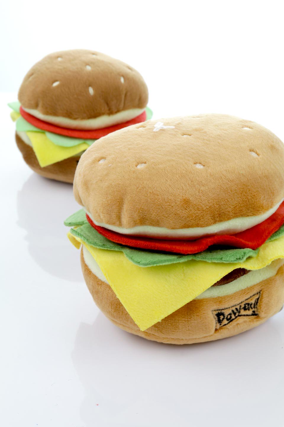 Hamburger Dog Toy (S) ハンバーガー・パロディーぬいぐるみ