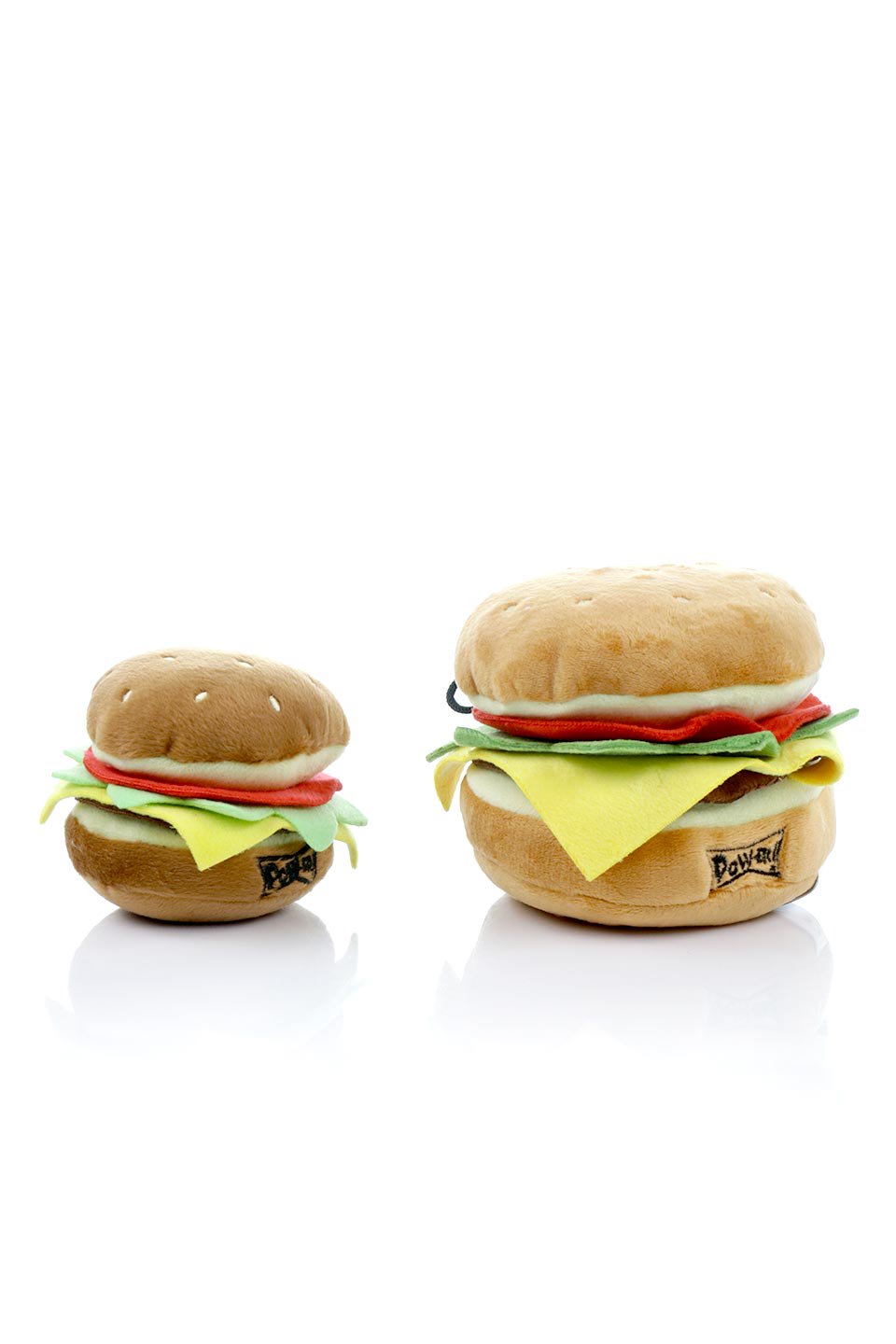 Hamburger Dog Toy (S) ハンバーガー・パロディーぬいぐるみ