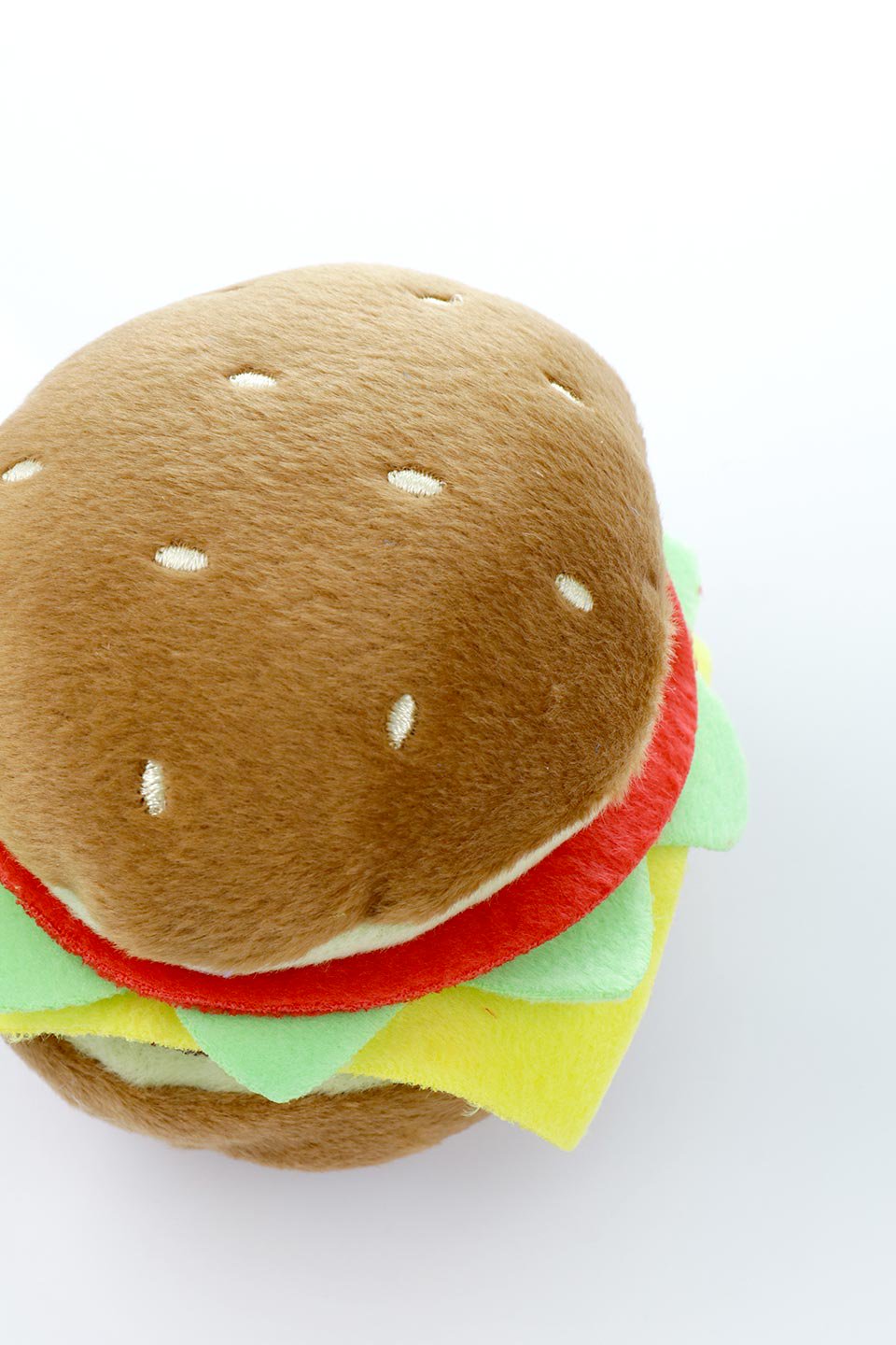Hamburger Dog Toy (S) ハンバーガー・パロディーぬいぐるみ