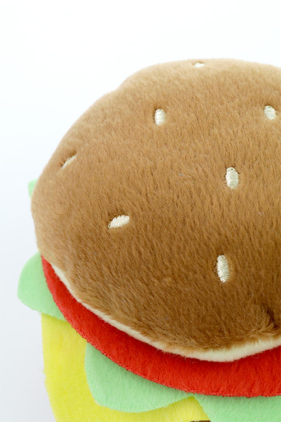 Hamburger Dog Toy (S) ハンバーガー・パロディーぬいぐるみ