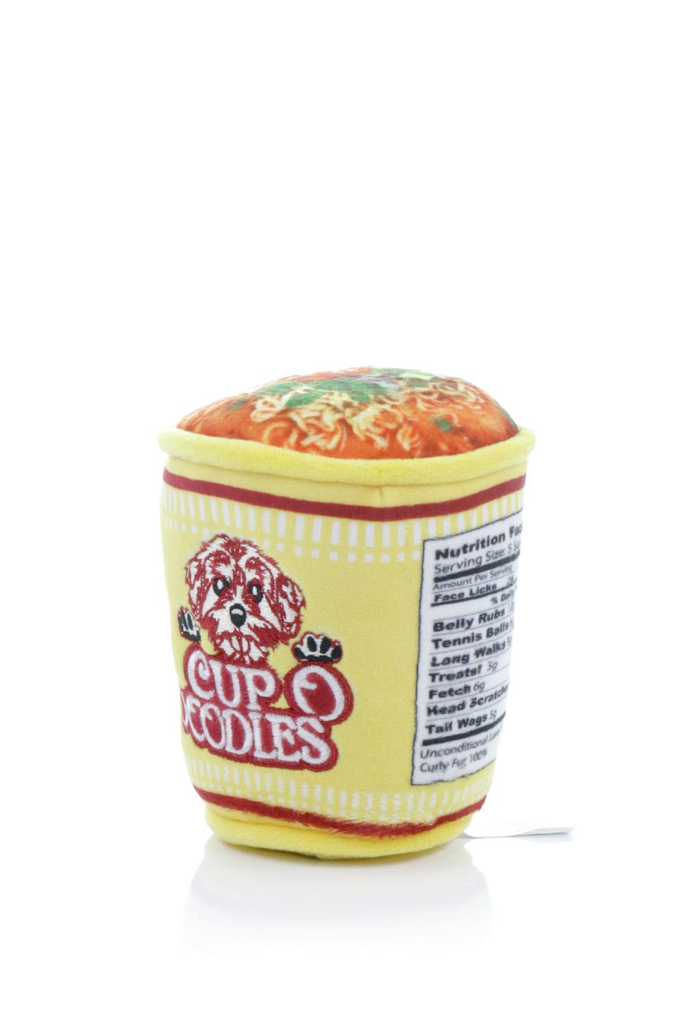 Cup O' Doodles Dog Toy (L) カップヌードル・パロディーぬいぐるみ
