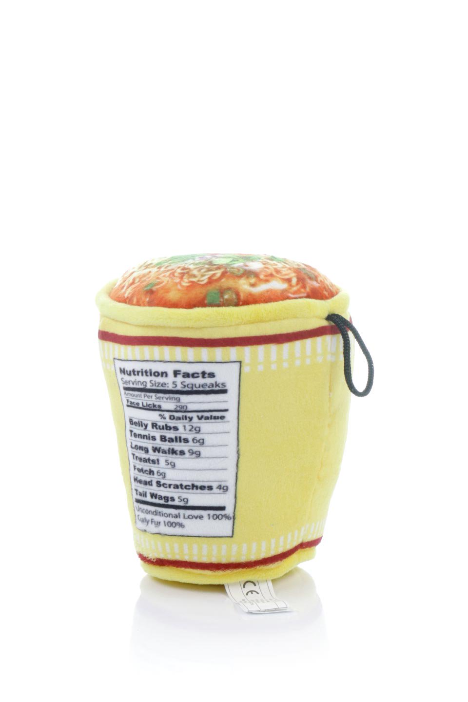 Cup O' Doodles Dog Toy (L) カップヌードル・パロディーぬいぐるみ