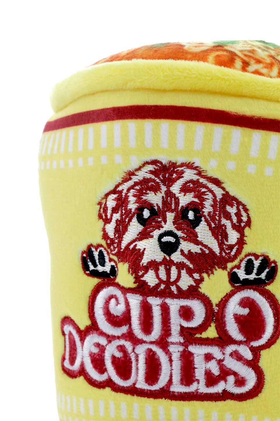 Cup O' Doodles Dog Toy (L) カップヌードル・パロディーぬいぐるみ