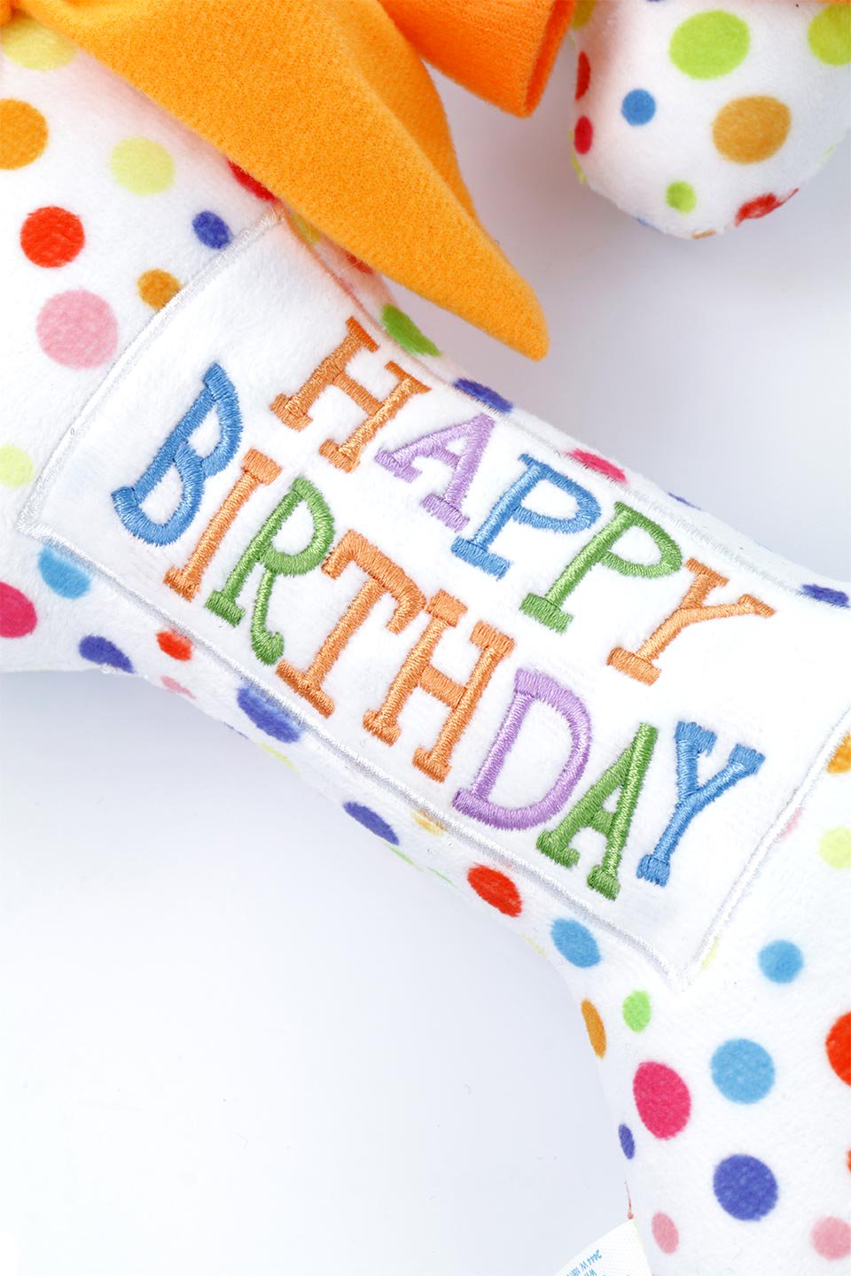 Happy Birthday Bone (XL) ハッピーバースデー・骨のぬいぐるみ