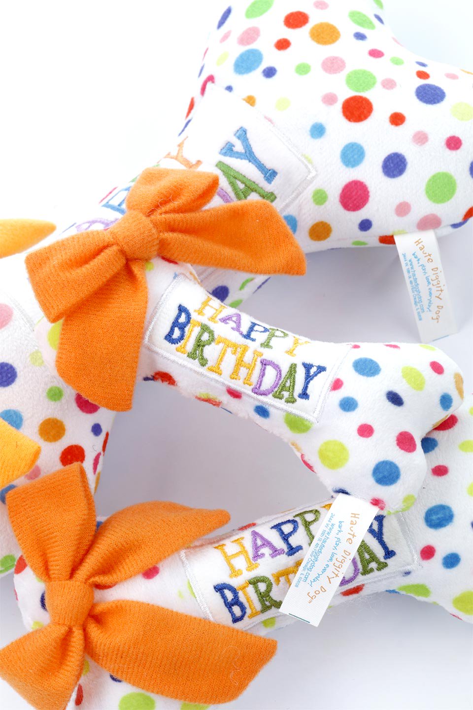 Happy Birthday Bone (XL) ハッピーバースデー・骨のぬいぐるみ