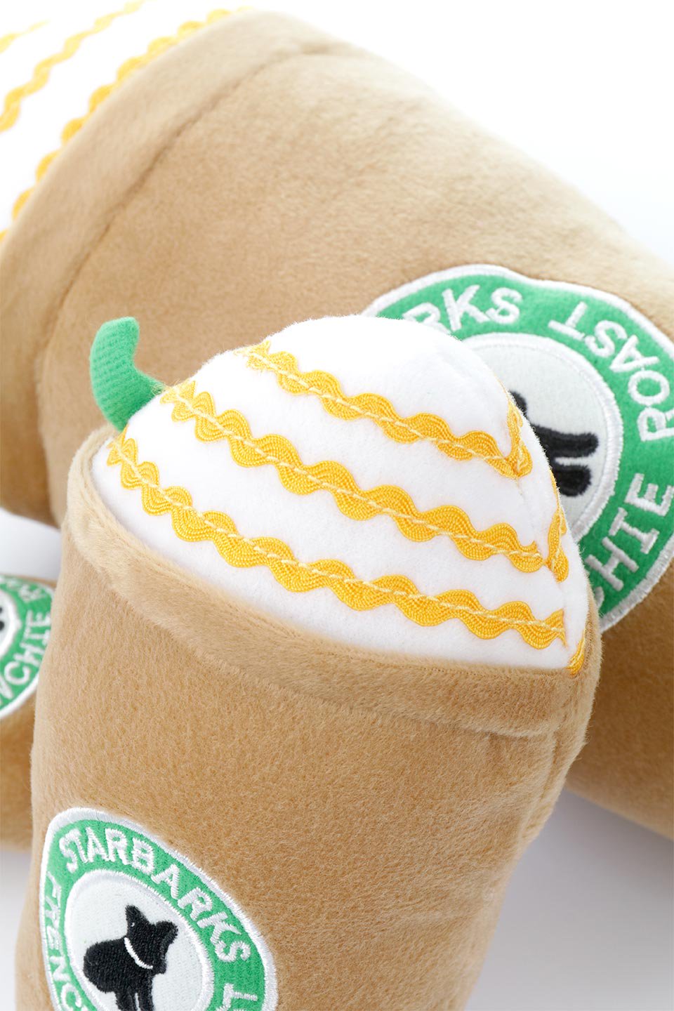 Starbarks Frenchie Roast Plush Toy (XL) スターバックス・フレンチロースト・パロディーぬいぐるみ