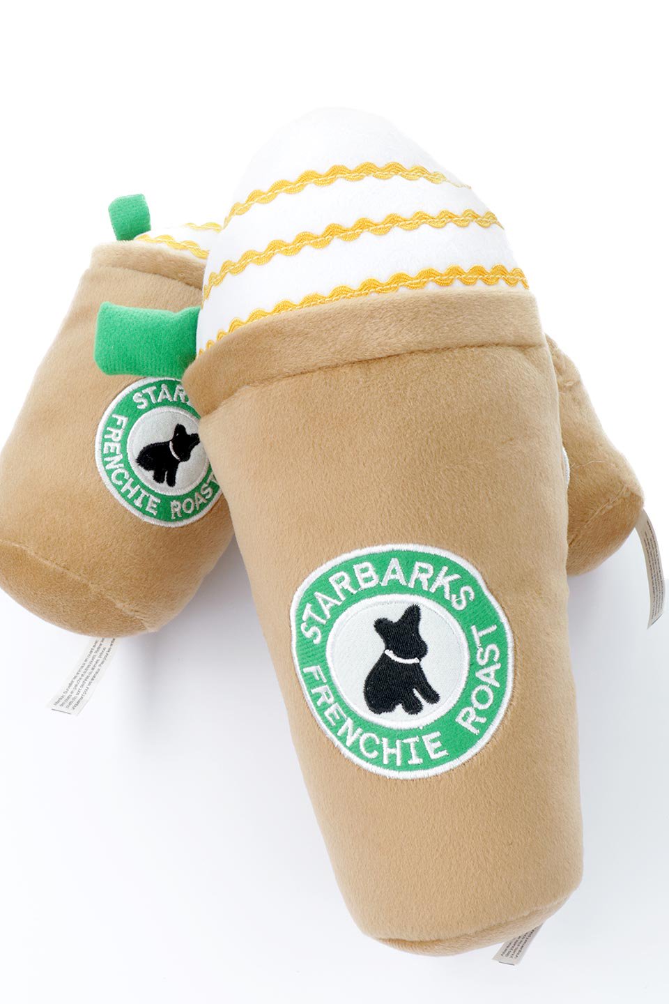 Starbarks Frenchie Roast Plush Toy (L) スターバックス・フレンチロースト・パロディーぬいぐるみ