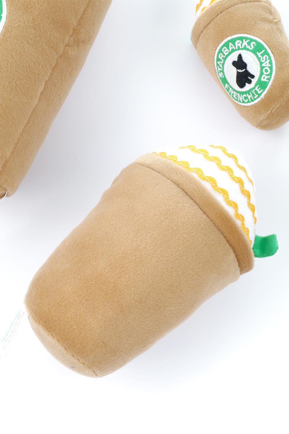 Starbarks Frenchie Roast Plush Toy (L) スターバックス・フレンチロースト・パロディーぬいぐるみ