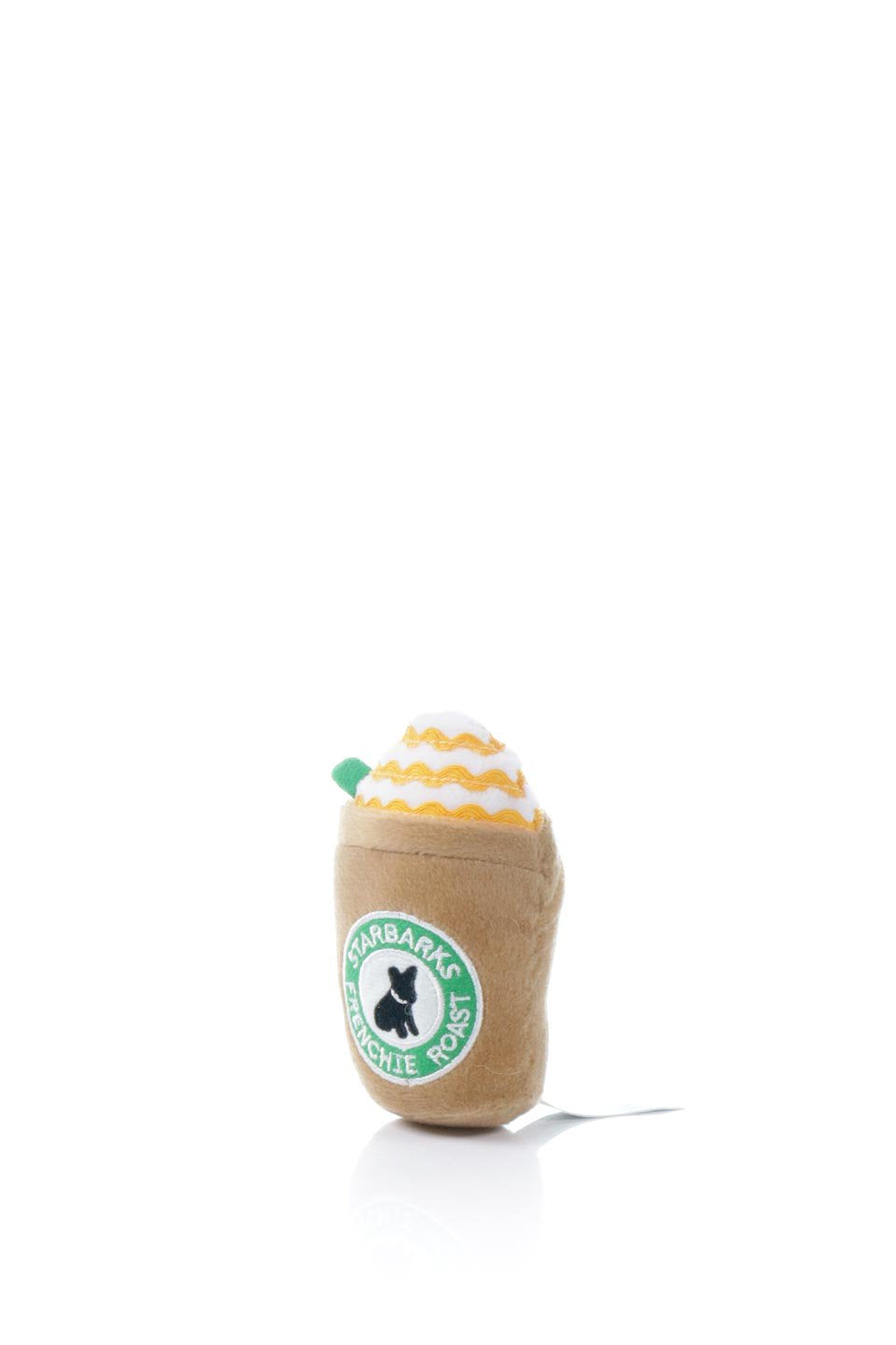 Starbarks Frenchie Roast Plush Toy (S) スターバックス・フレンチロースト・パロディーぬいぐるみ