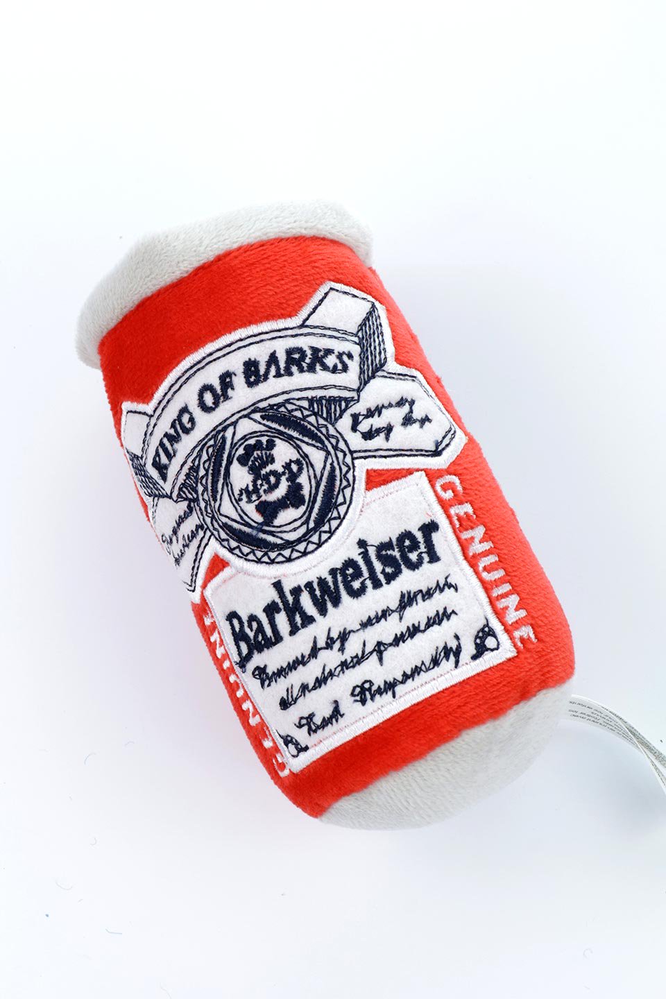 Barkweiser Beer Can バドワイザー・パロディーぬいぐるみ