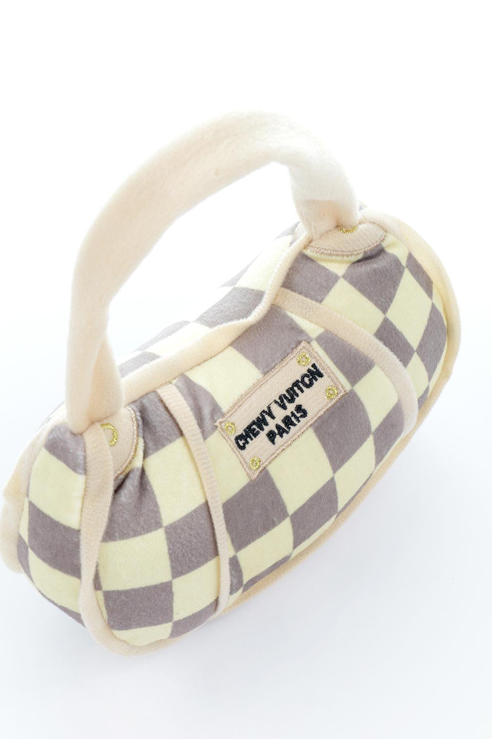 Checker Chewy Vuiton Purse ルイヴィトン・アズール柄パース・パロディーぬいぐるみ