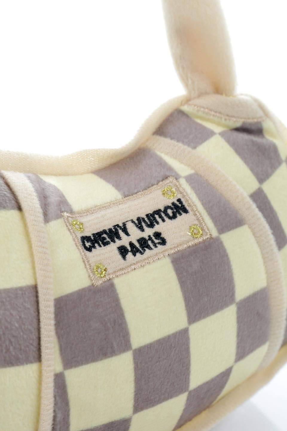 Checker Chewy Vuiton Purse ルイヴィトン・アズール柄パース・パロディーぬいぐるみ