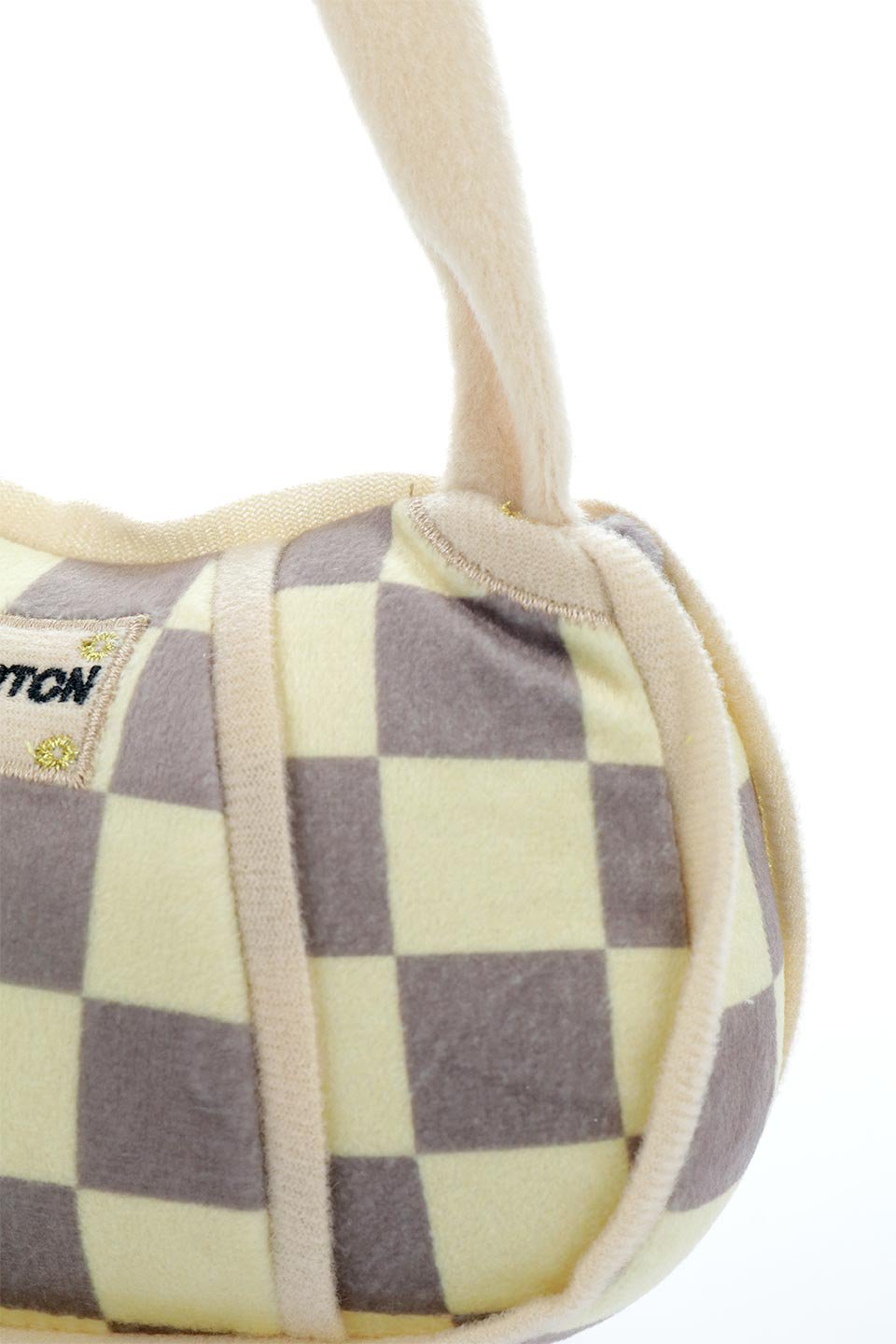 Checker Chewy Vuiton Purse ルイヴィトン・アズール柄パース・パロディーぬいぐるみ