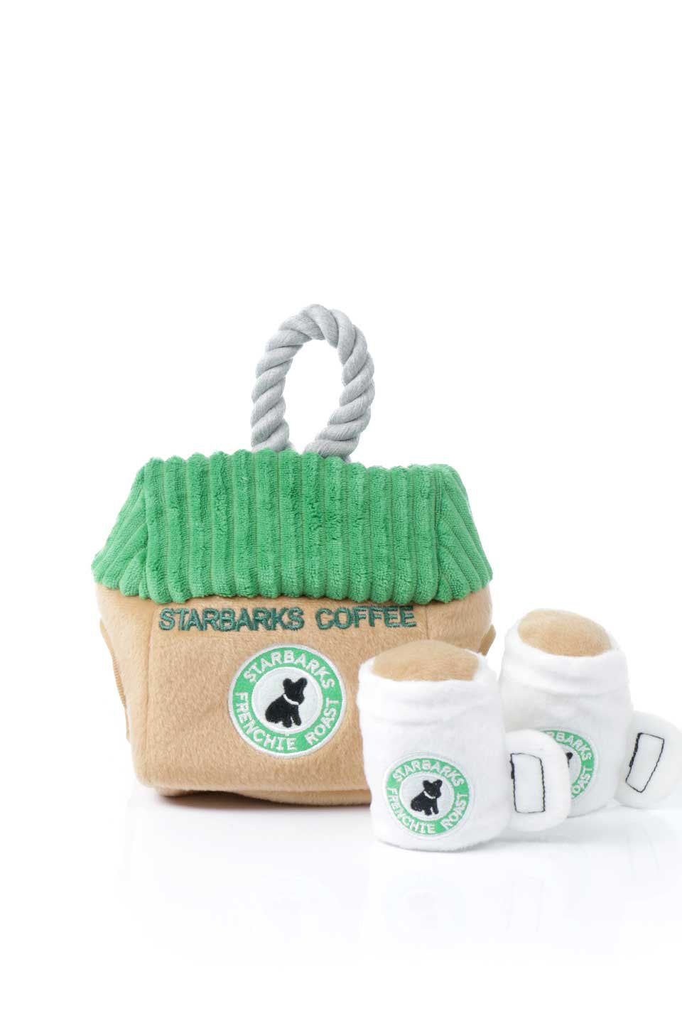Starbarks Coffee House Interactive Toy スターバックス・パロディーぬいぐるみ