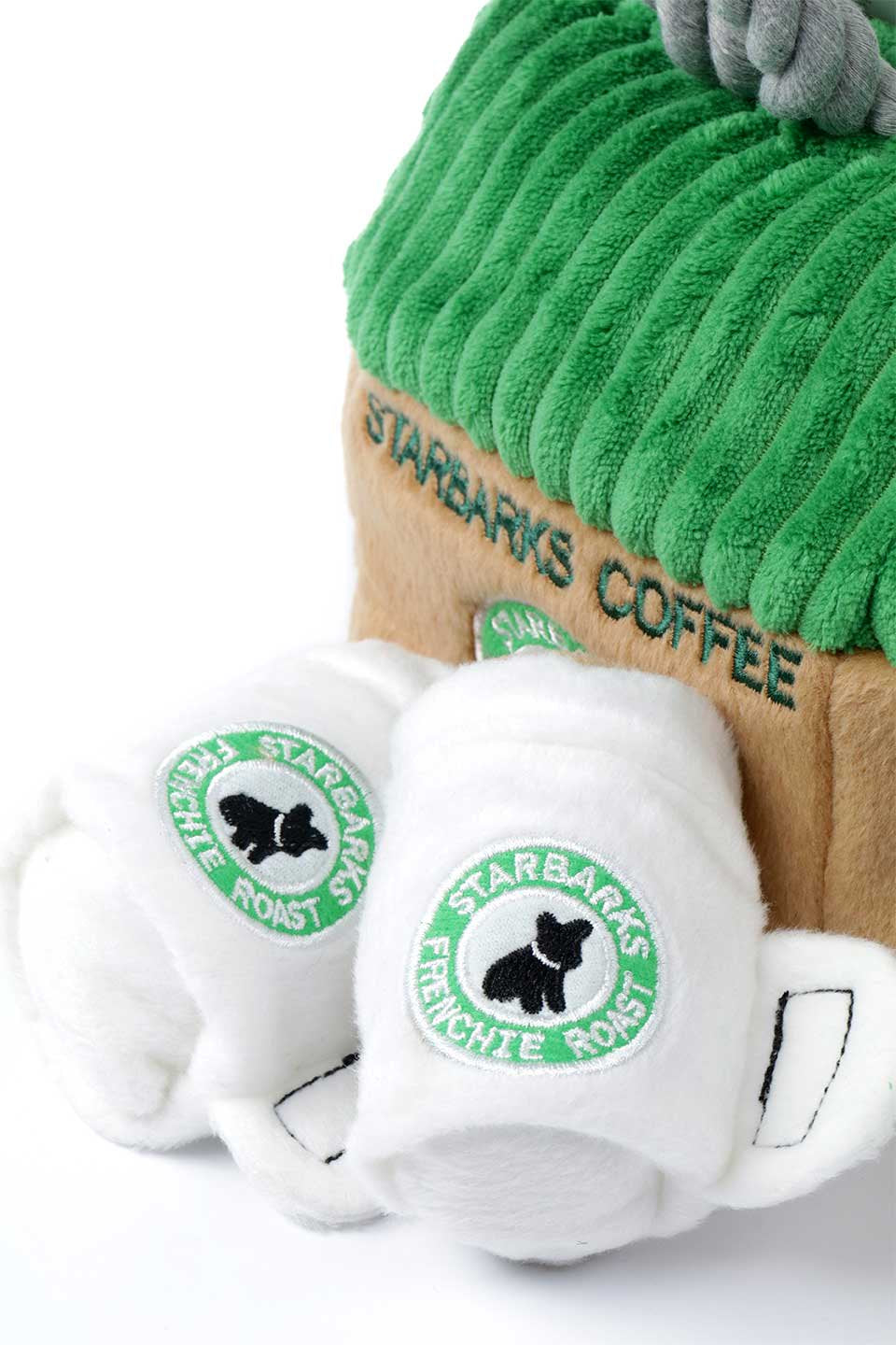Starbarks Coffee House Interactive Toy スターバックス・パロディーぬいぐるみ