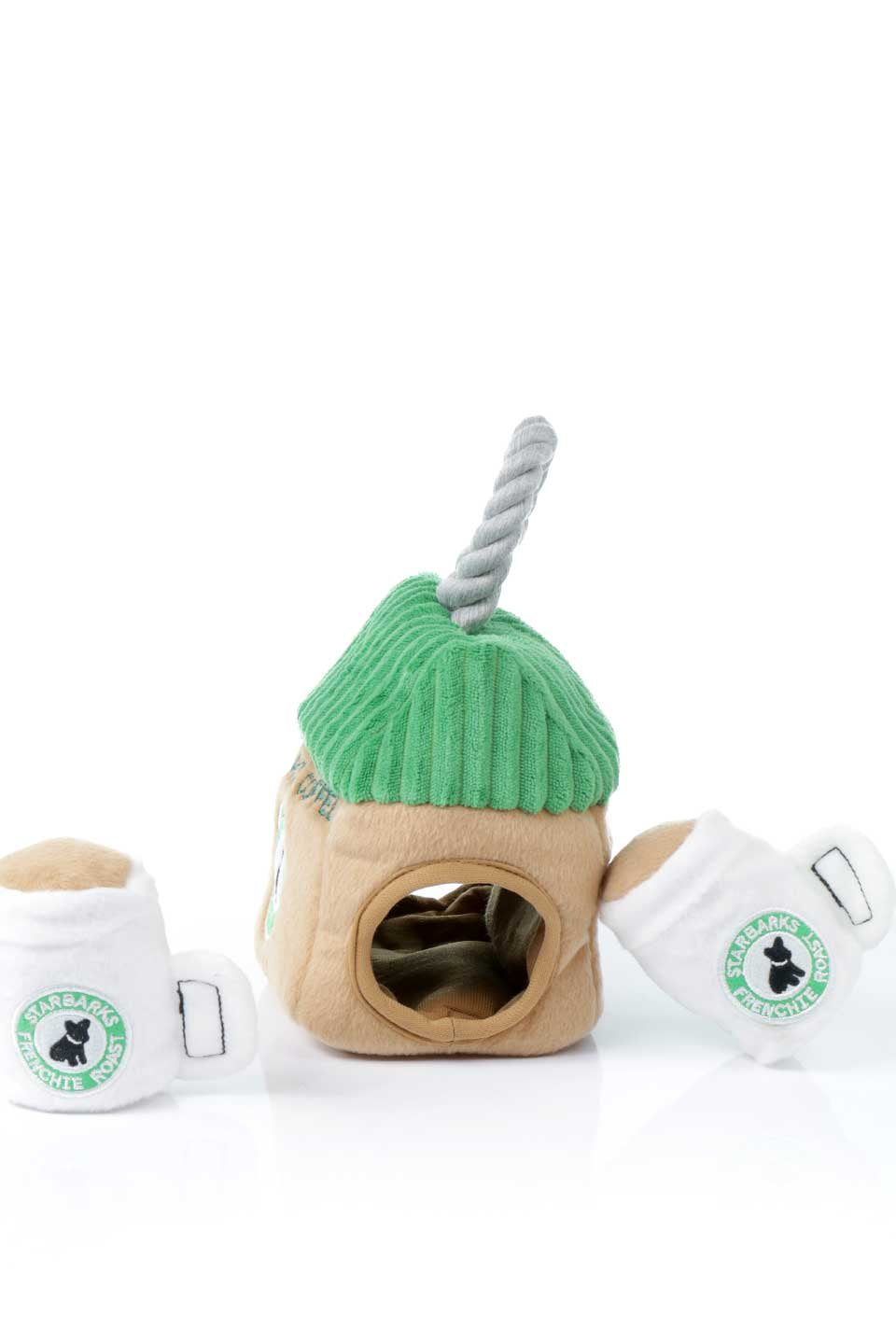 Starbarks Coffee House Interactive Toy スターバックス・パロディーぬいぐるみ