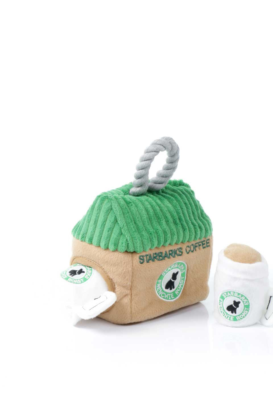 Starbarks Coffee House Interactive Toy スターバックス・パロディーぬいぐるみ