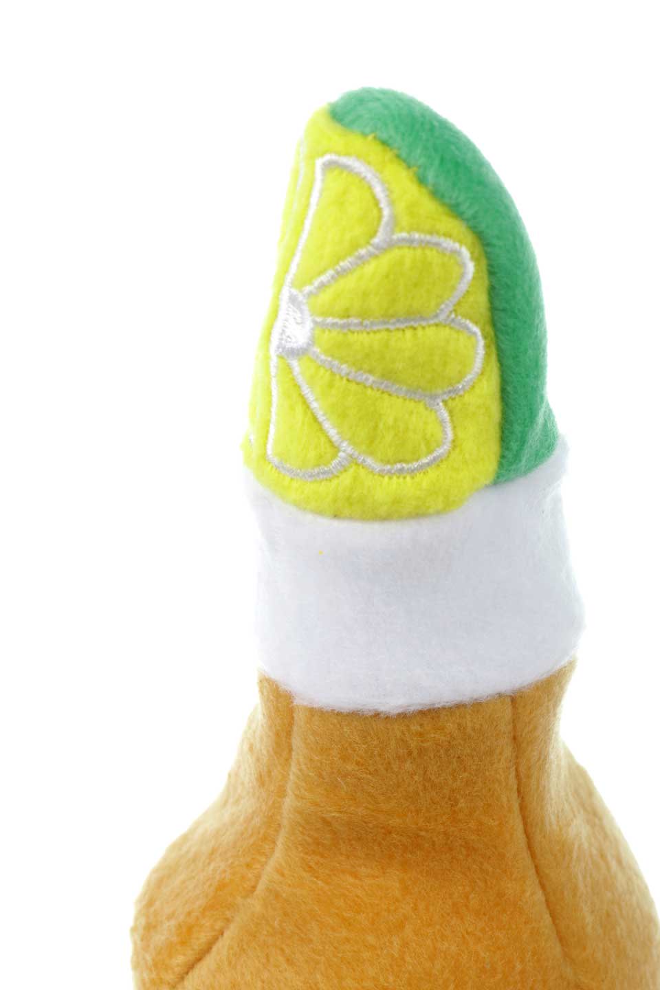Grrrona Beer Water Bottle Crackler Toy コロナ瓶ペットボトル入り・パロディーぬいぐるみ
