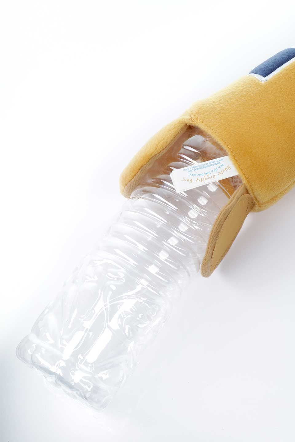 Grrrona Beer Water Bottle Crackler Toy コロナ瓶ペットボトル入り・パロディーぬいぐるみ