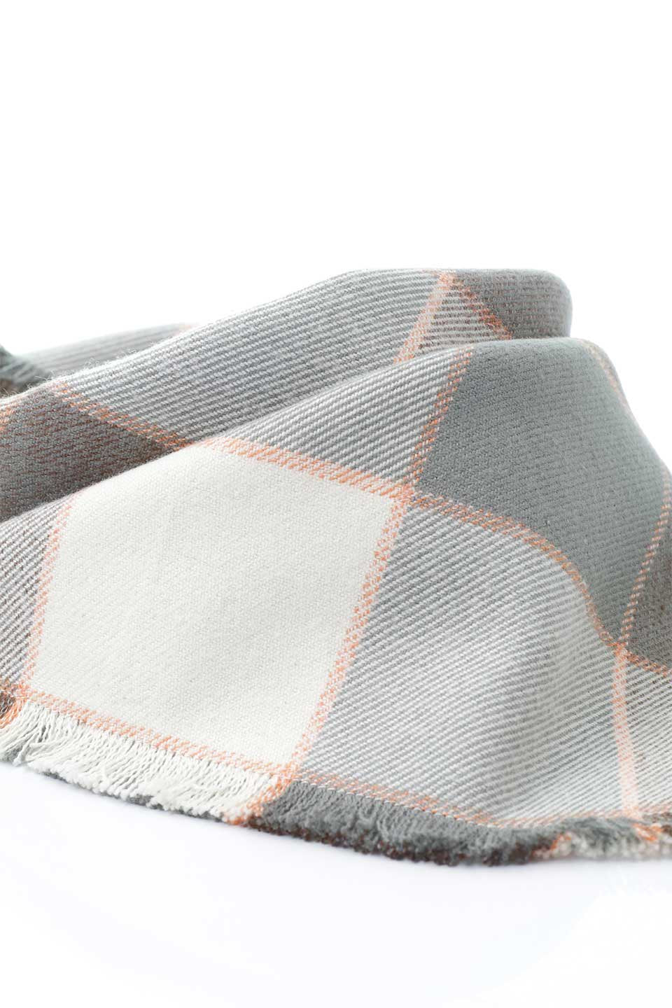 Blush Fringed Flannel Dog Bandana ブラッシュ・フリンジドッグバンダナ / DOGDOG GOOSE