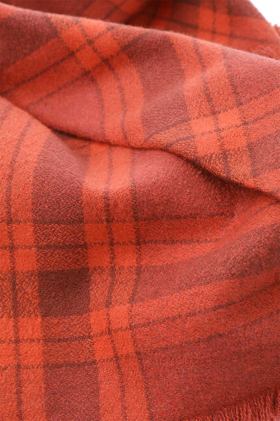 Crimson Fringed Flannel Dog Bandana クリムゾン・フリンジドッグバンダナ / DOGDOG GOOSE