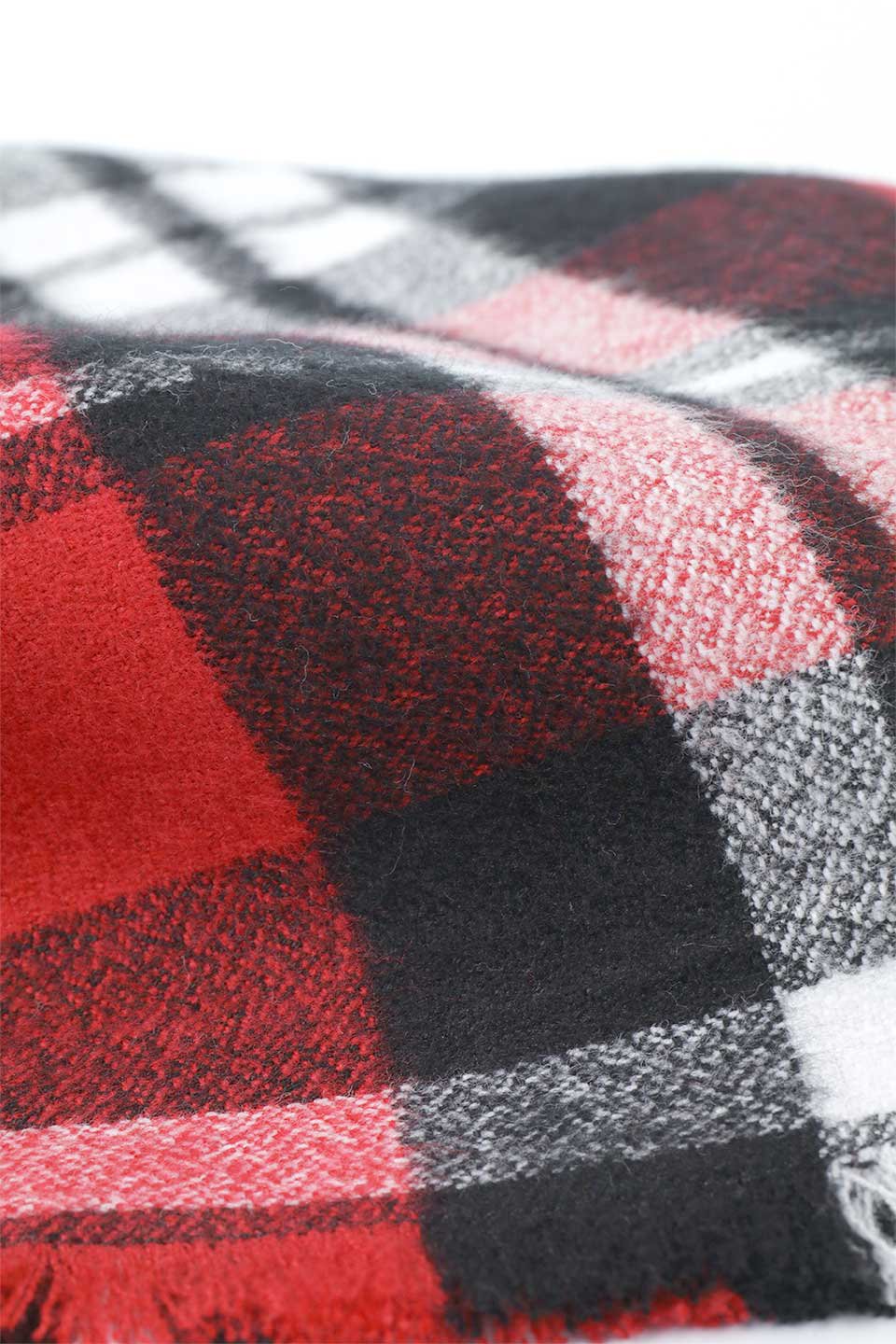 Klaus Fringed Flannel Dog Bandana クラウス・フリンジドッグバンダナ / DOGDOG GOOSE