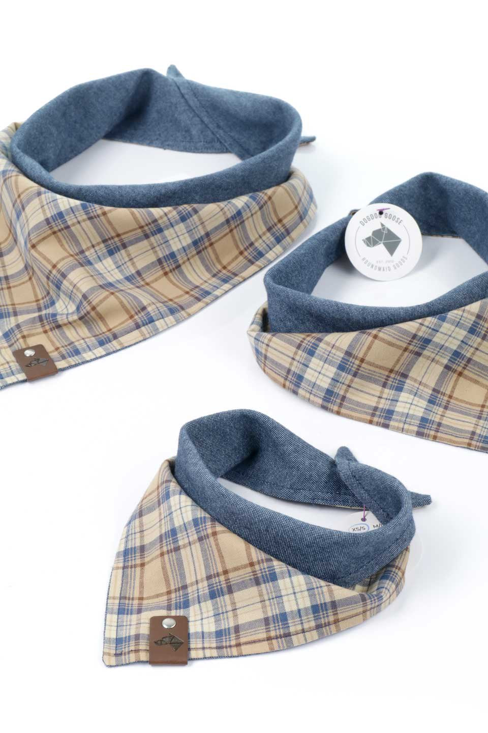 Caballo Fringed Flannel Dog Bandana カバージョ・フリンジドッグバンダナ / DOGDOG GOOSE
