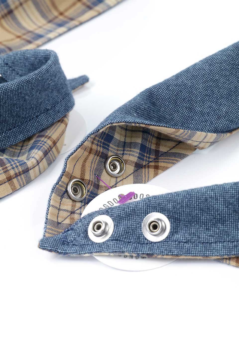 Caballo Fringed Flannel Dog Bandana カバージョ・フリンジドッグバンダナ / DOGDOG GOOSE