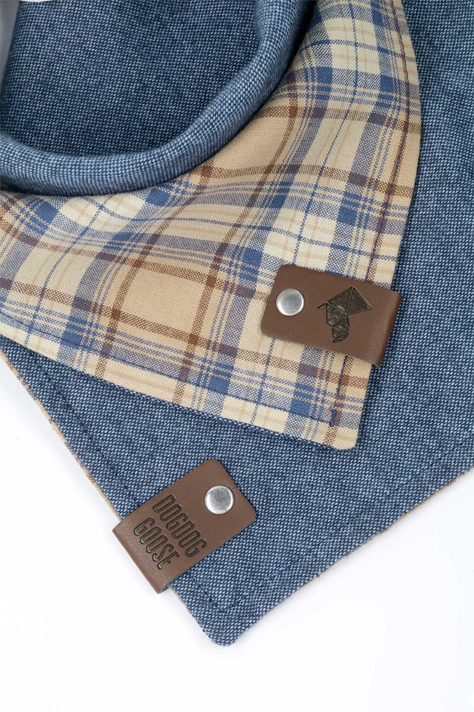 Caballo Fringed Flannel Dog Bandana カバージョ・フリンジドッグバンダナ / DOGDOG GOOSE