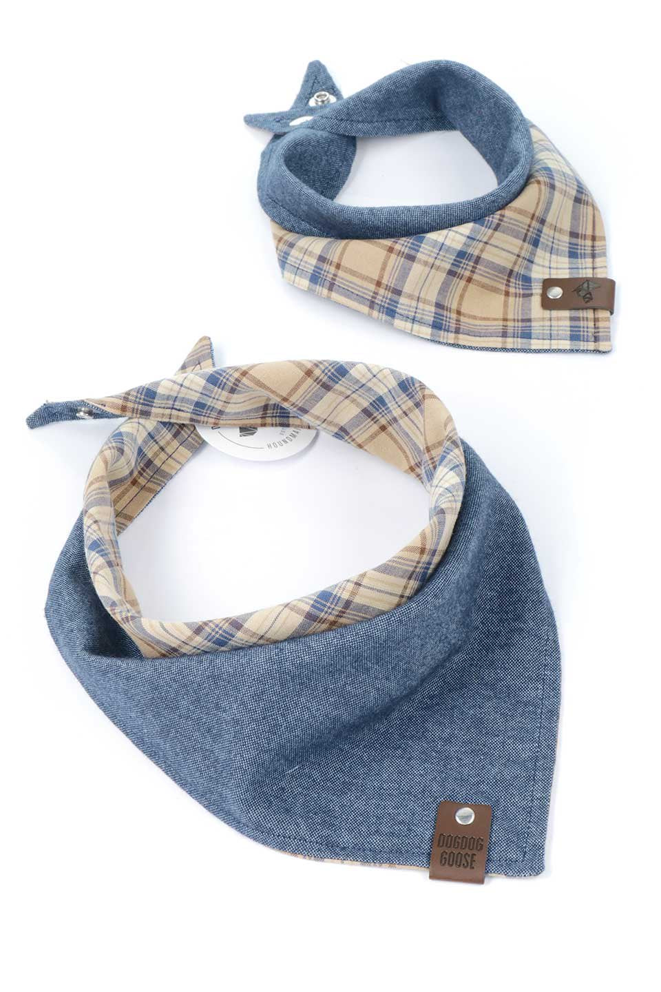 Caballo Fringed Flannel Dog Bandana カバージョ・フリンジドッグバンダナ / DOGDOG GOOSE