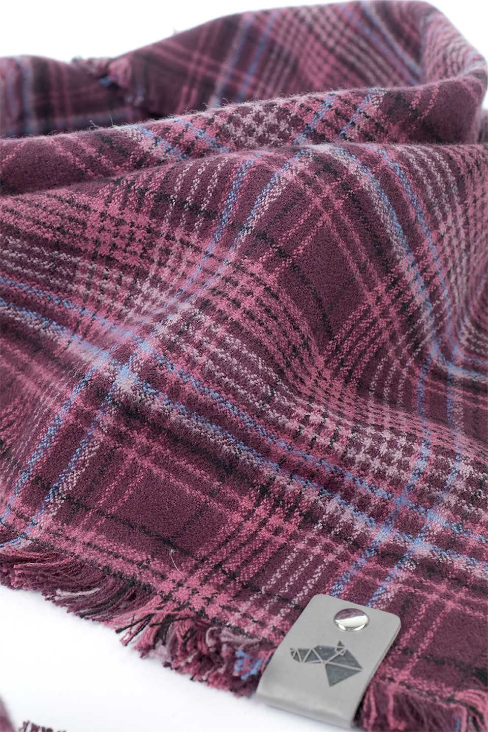 Lupine Fringed Flannel Dog Bandana ルパイン・フリンジドッグバンダナ / DOGDOG GOOSE