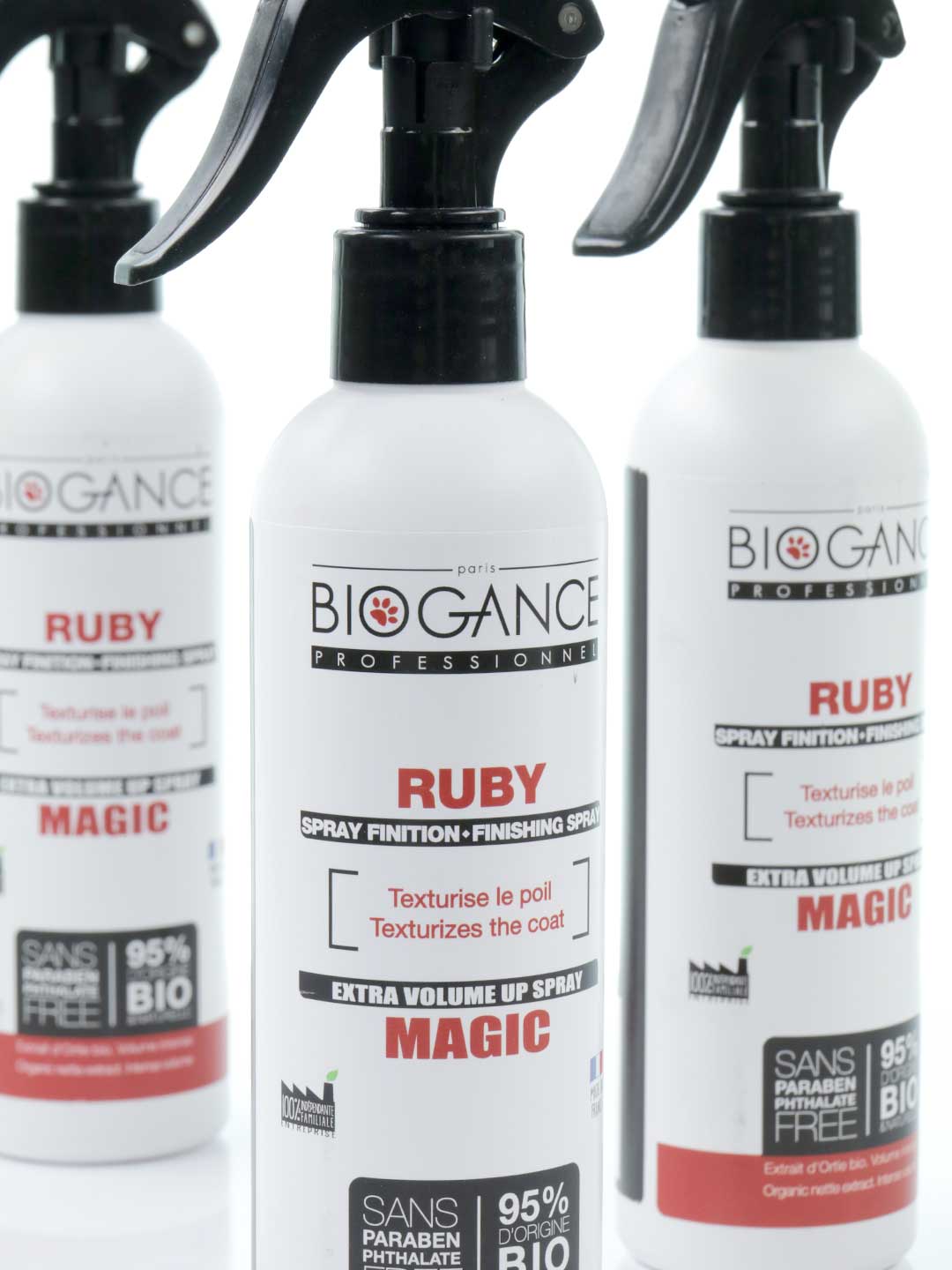 250ml バイオガンス・プロフェッショナル テクスチャリング・ボリュームマジック・RUBY / Biogance