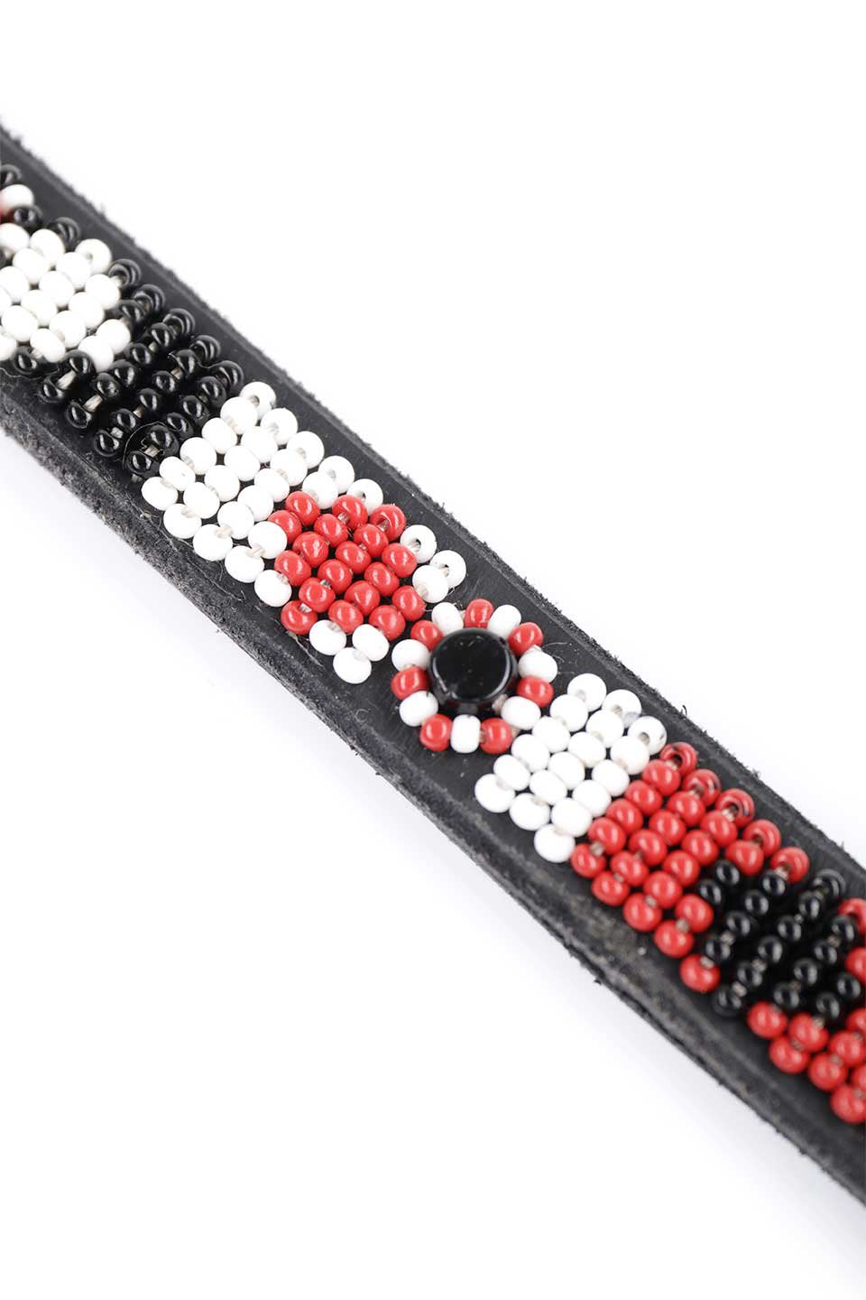 Maasai Shield Beaded Dog Collar 10" マサイシールド・ビーズドッグカラー / by THE KENYAN COLLECTION