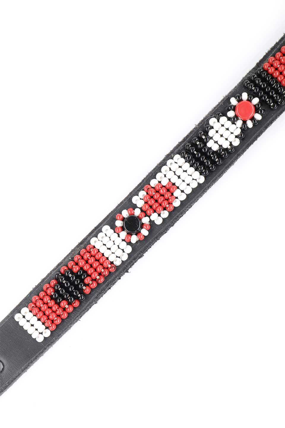 Maasai Shield Beaded Dog Collar 10" マサイシールド・ビーズドッグカラー / by THE KENYAN COLLECTION