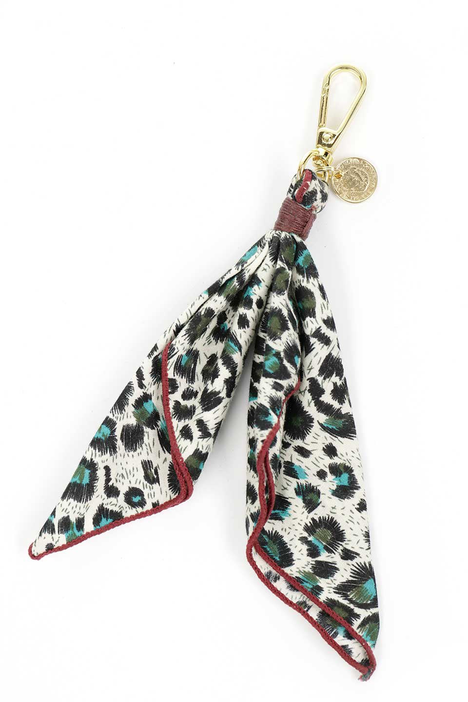 Leopard Bandana Charm レオパード柄・バンダナチャーム / Lowlands COUTURE