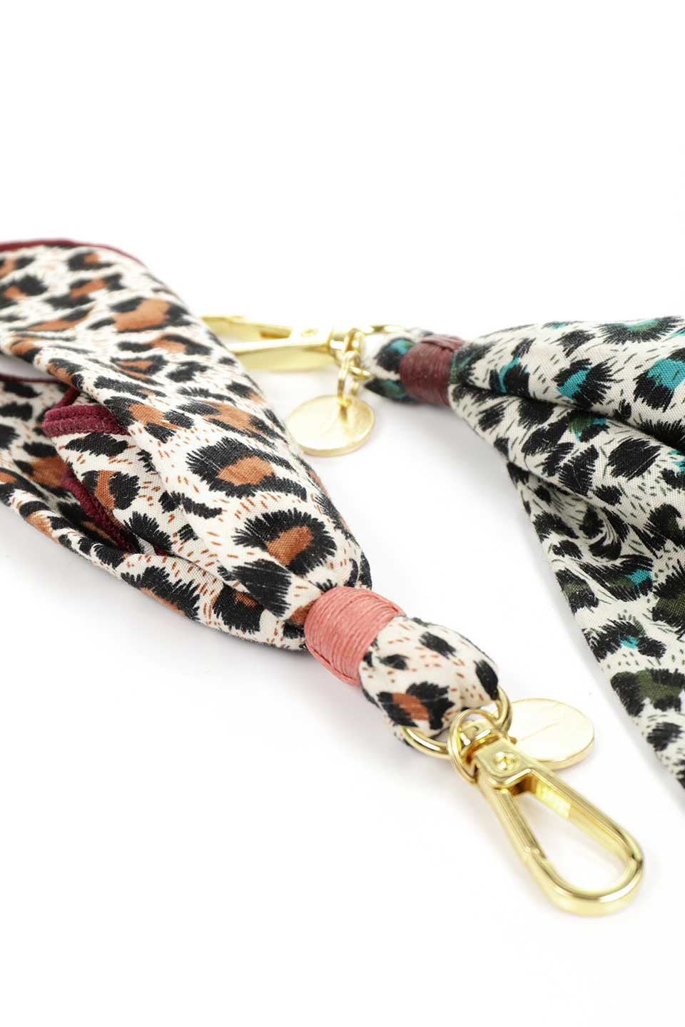 Leopard Bandana Charm レオパード柄・バンダナチャーム / Lowlands COUTURE