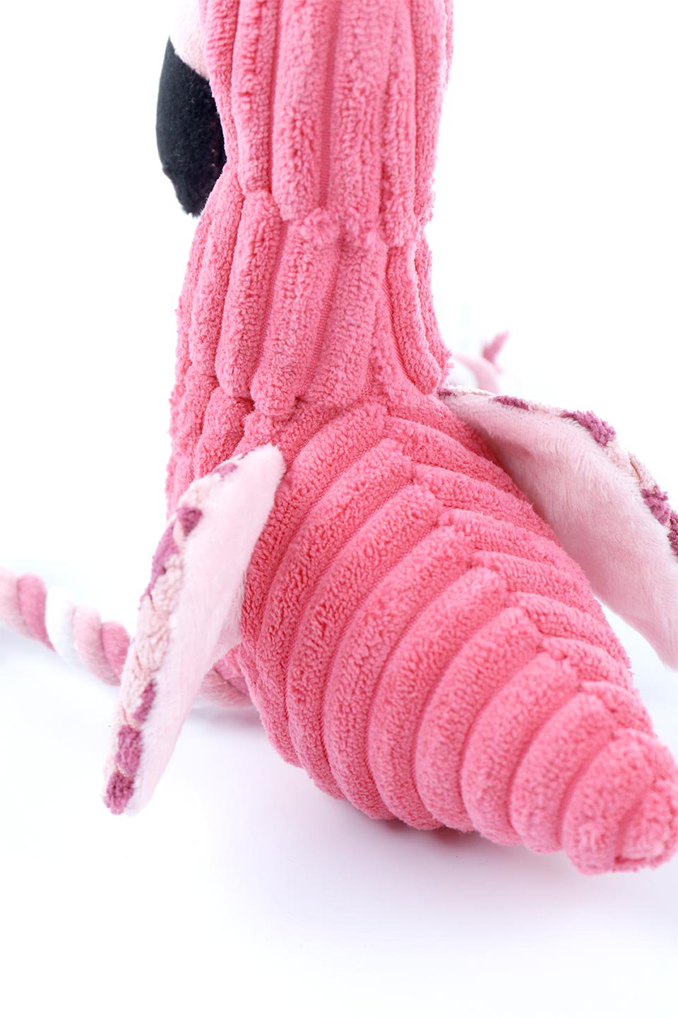 Plush Flamingo Dog Toy ロープ足のフラミンゴ・犬用オモチャ