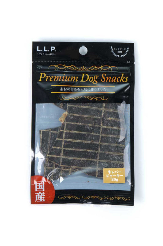 Premium Dog Snacks / Beef Liver Jerky 牛レバージャーキー