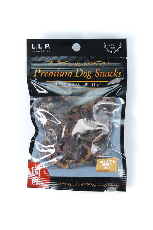 Premium Dog Snacks / Chicken Gizzard Shredded Jerky 鶏すなぎも細切り