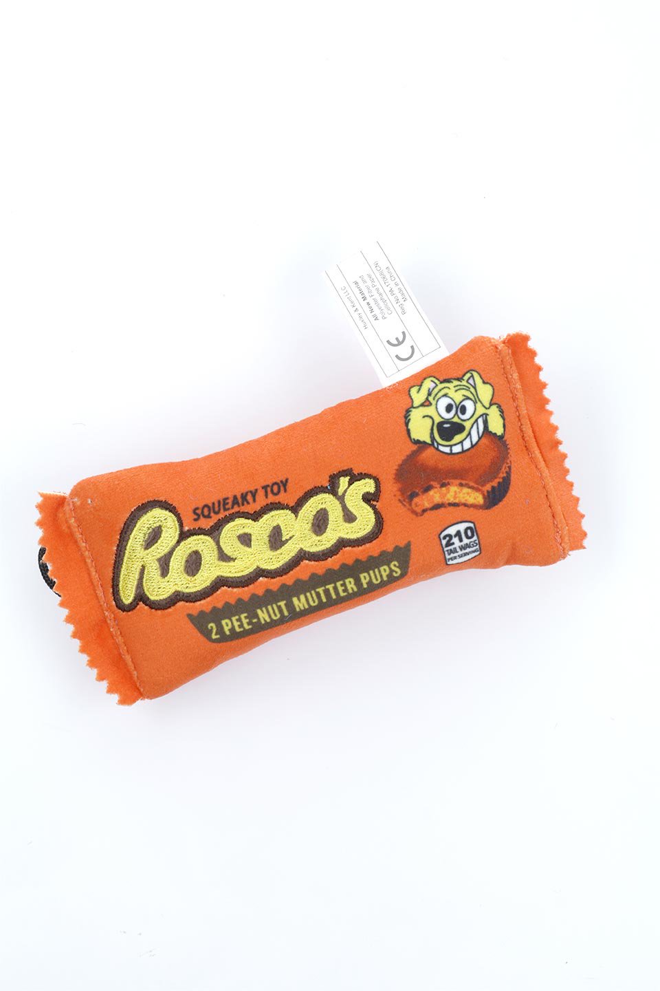 Rosco's Pee-Nut Mutter Pups Dog Toy (S) ピーナッツバターカップス・パロディーぬいぐるみ