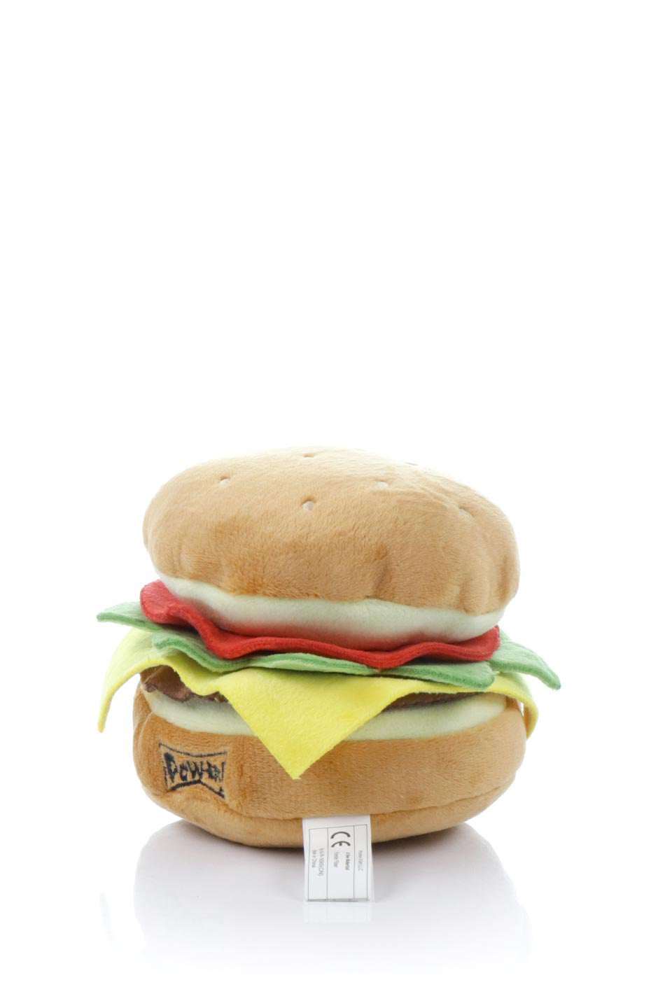 Hamburger Dog Toy (L) ハンバーガー・パロディーぬいぐるみ