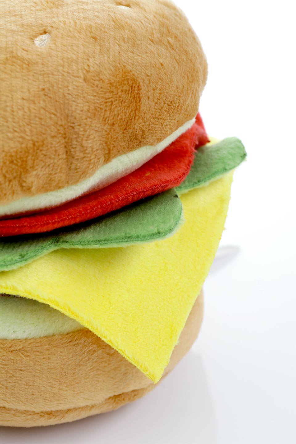 Hamburger Dog Toy (L) ハンバーガー・パロディーぬいぐるみ