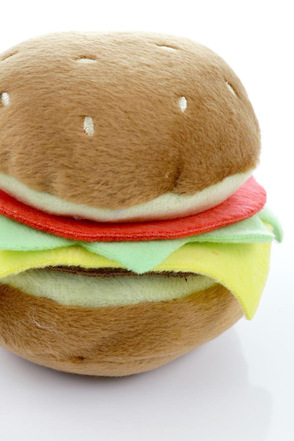 Hamburger Dog Toy (S) ハンバーガー・パロディーぬいぐるみ