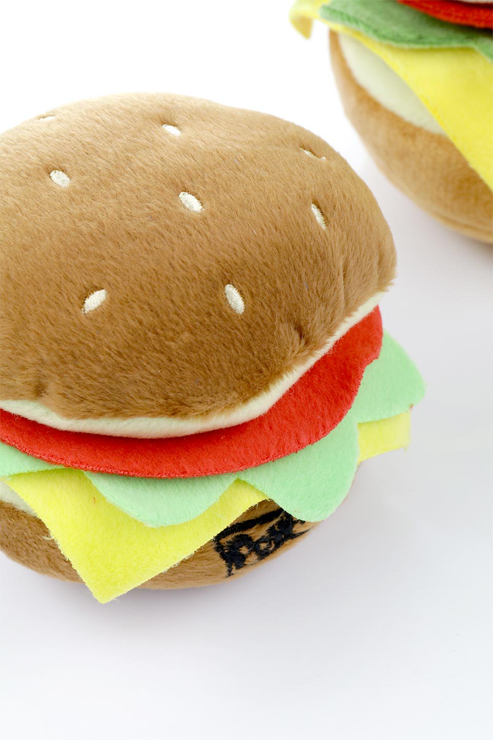Hamburger Dog Toy (S) ハンバーガー・パロディーぬいぐるみ