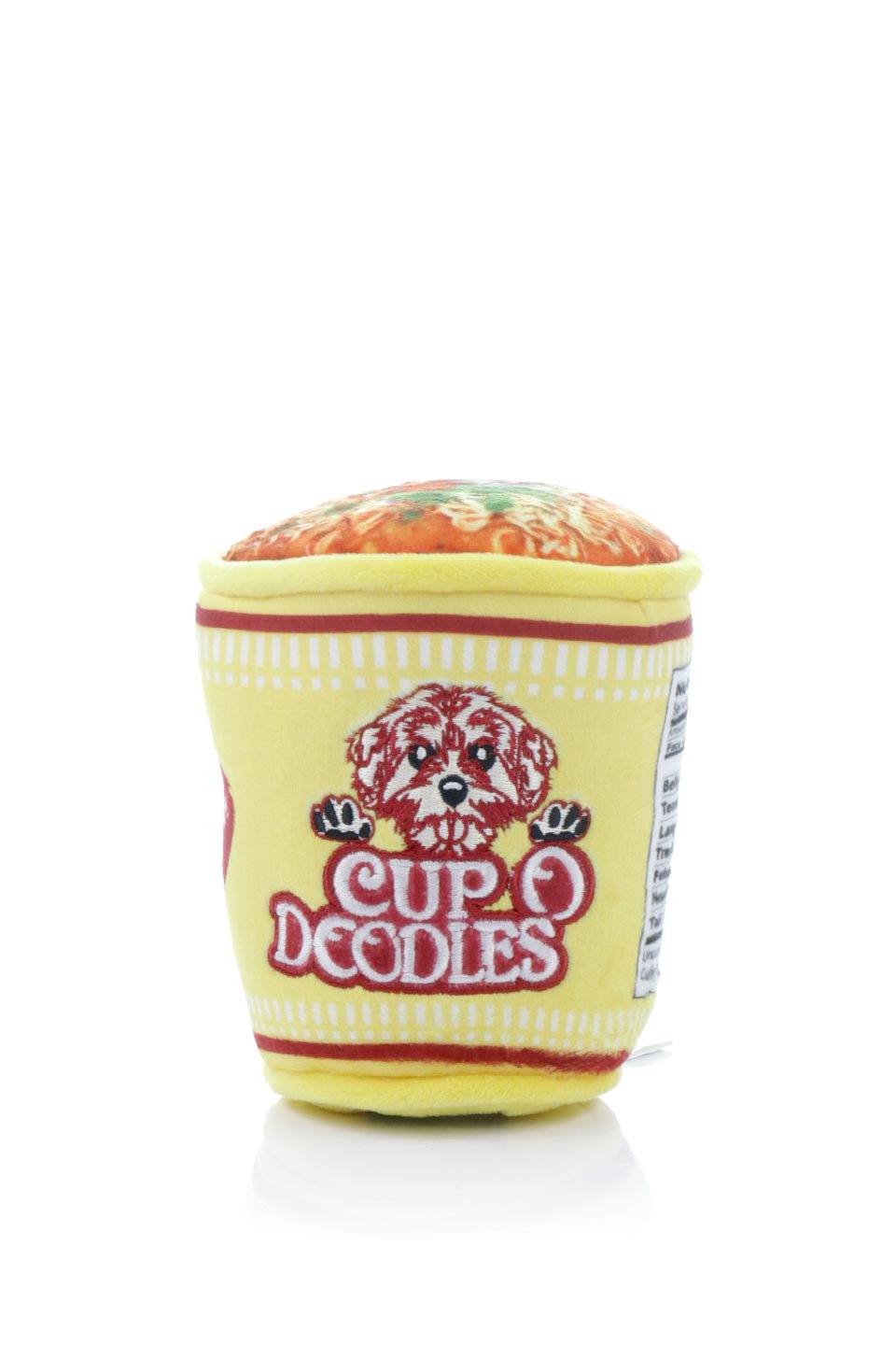 Cup O' Doodles Dog Toy (L) カップヌードル・パロディーぬいぐるみ