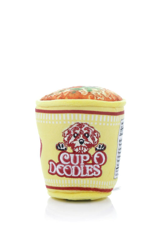 Cup O' Doodles Dog Toy (L) カップヌードル・パロディーぬいぐるみ