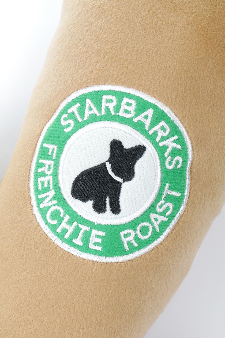 Starbarks Frenchie Roast Plush Toy (XL) スターバックス・フレンチロースト・パロディーぬいぐるみ