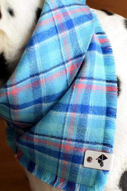 Reef Fringed Flannel Dog Bandana リーフ・フリンジドッグバンダナ / DOGDOG GOOSE